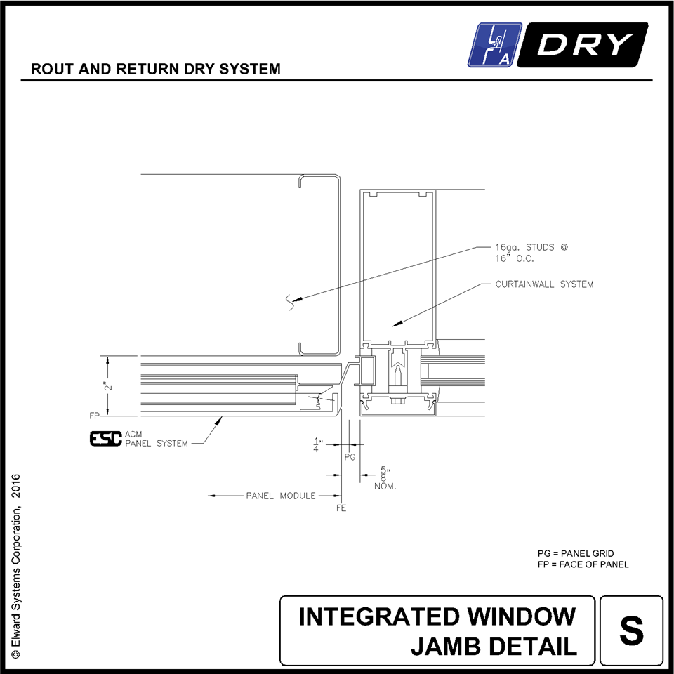 Rout Return Dry | Commercial Wall Paneling & Cladding Systems | Elward