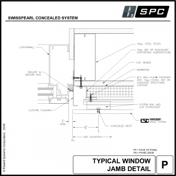 Swisspearl Concealed | Wall Paneling & Cladding Systems | Elward